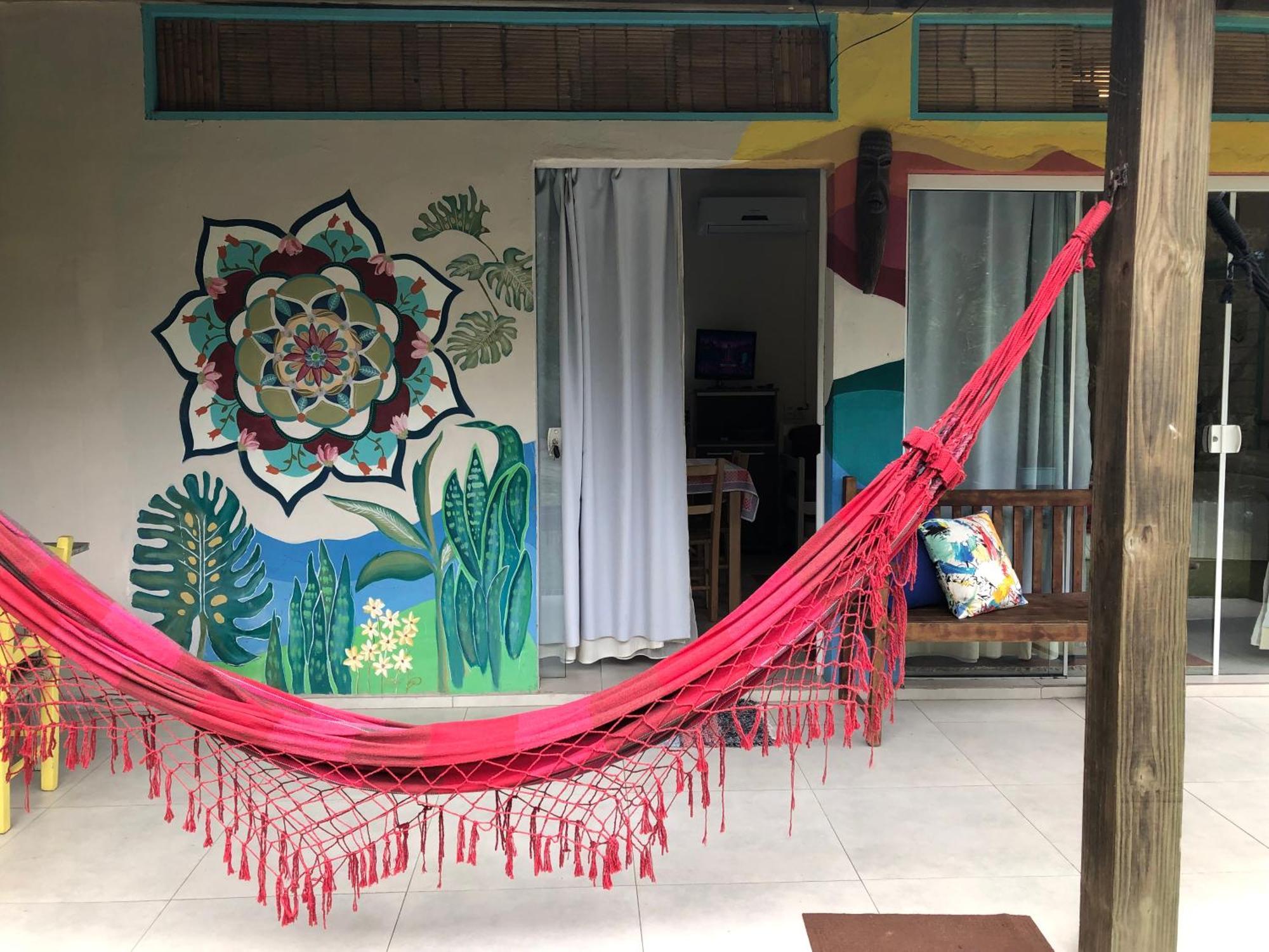 Paikea Hostel Praia Do Rosa Exteriör bild