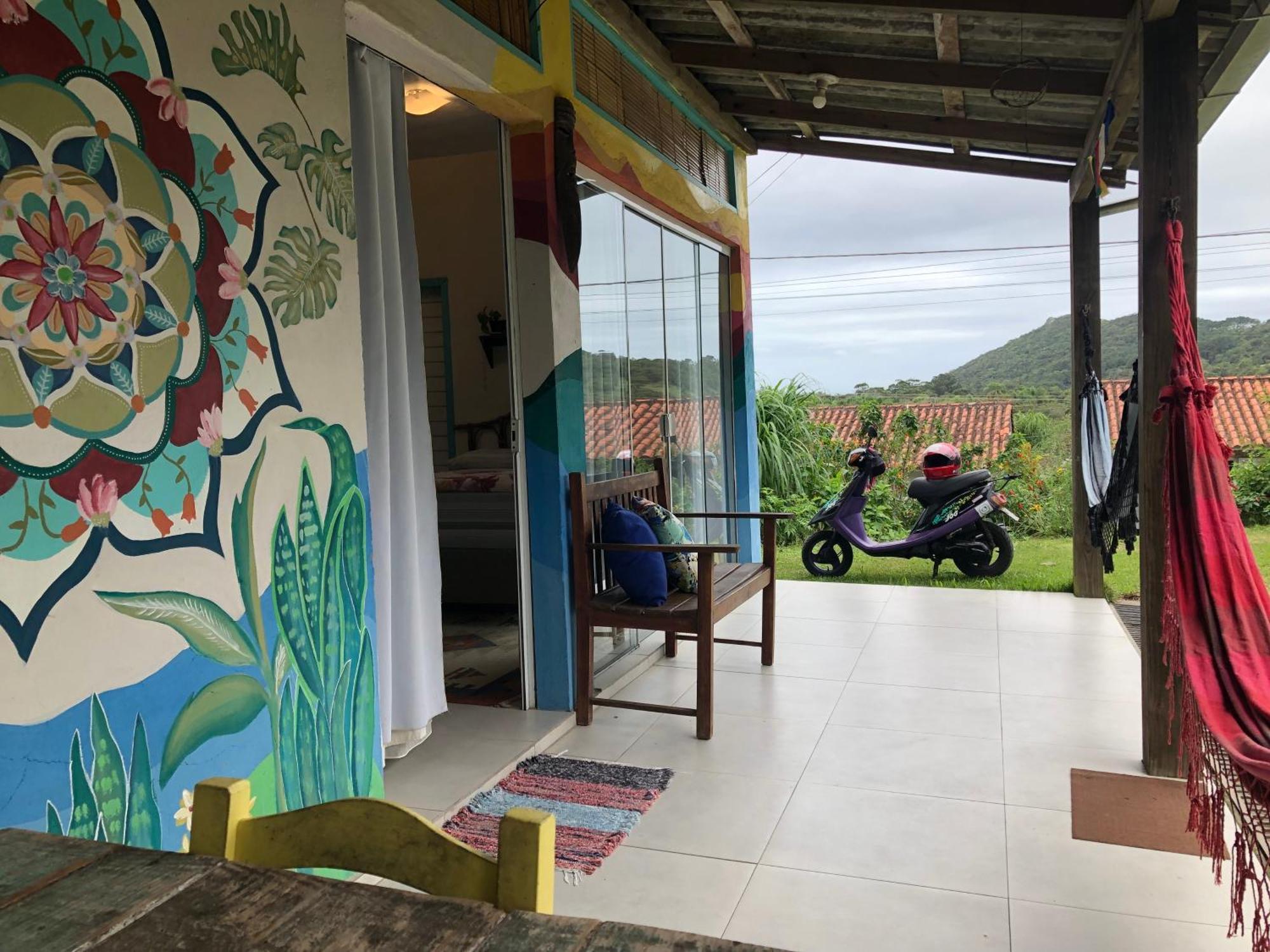 Paikea Hostel Praia Do Rosa Exteriör bild